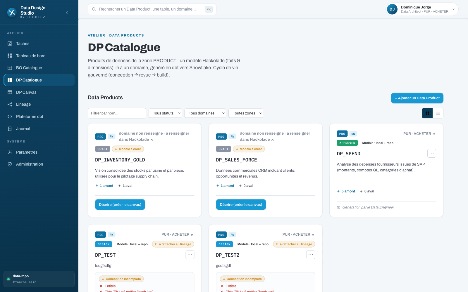 DP Catalogue